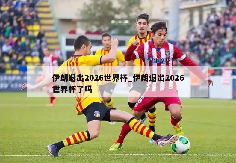 伊朗退出2026世界杯_伊朗退出2026世界杯了吗