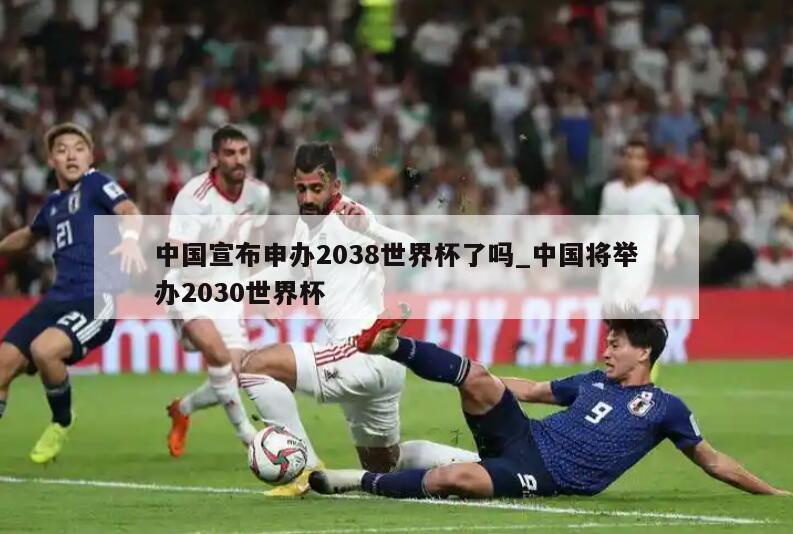 中国宣布申办2038世界杯了吗_中国将举办2030世界杯
